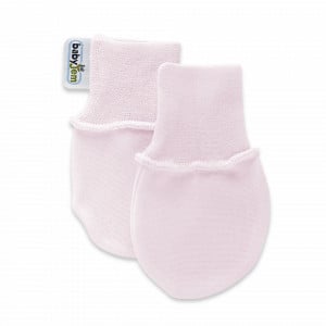 Manusi pentru nou nascuti BabyJem Baby Glove (Culoare: Roz)