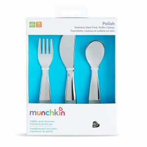 Munchkin Set Tacamuri Pentru Copii, Din Otel Inoxidabil, Polish, Set 3 Buc., 18L+ - Img 7