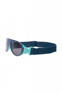 Ochelari de soare pentru copii MOKKI Click & Change, protectie UV, bleu, 2-5 ani, set 2 perechi