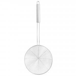 Paleta strecuratoare, inox, 18 cm - Zokura - Img 1