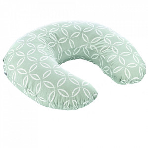 Perna pentru alaptat 2 in 1 Nursing Pillow, BabyJem (Culoare: Roz)