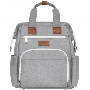 Rucsac multifunctional mamici Skiddou Astrid, Normandic Dream, Gri