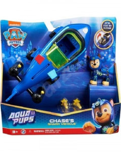 Vehicul Patrula Catelusilor Aqua Pups cu figurina Chase