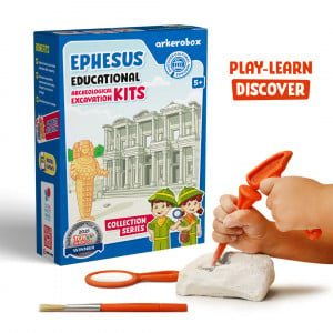 Arkerobox - Set arheologic educational si puzzle 3D, Efes - Biblioteca Celsus - Img 1