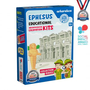 Arkerobox - Set arheologic educational si puzzle 3D, Efes - Biblioteca Celsus - Img 5