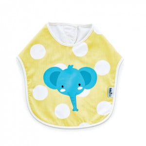 Baveta din bumbac BabyJem Dots (Culoare: Roz)