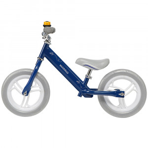 Bicicleta fara pedale Nils, Skiddou, Denim, Bleumarin