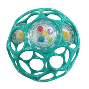 Bright Starts - Jucarie Zornaitoare Oball Easy-Grasp Rattle™ - Img 1