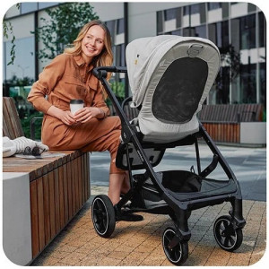 Carucior 2 in 1 Skiddou Moss Normandic Dream, Gri