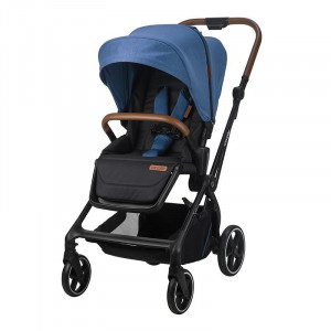 Carucior modular 2in1 Coccolle Saliara Navy+Cos auto 0-13 kg gb Idan Silver Fox Grey