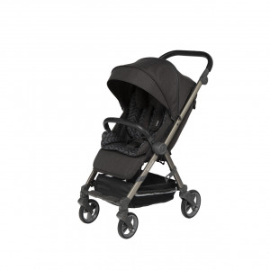 Carucior sport pliabil Skiddou Mell Onyx, ultracompact pentru calatorii, Negru