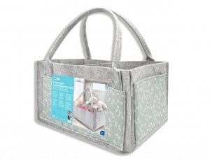 Geanta organizator scutece si accesorii copii/bebelusi BabyJem (Culoare: Gri)