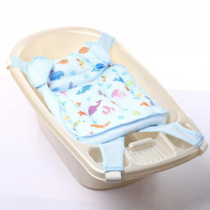 Hamac din spuma pentru cadita BabyJem Ocean Baby (Culoare: Alb)