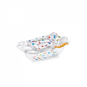 Hamac din spuma pentru cadita BabyJem Ocean Baby (Culoare: Bleu)