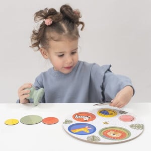 Joc magnetic Taf Toys - Puzzle Peek-A-Boo - Img 4