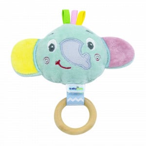 Jucarie pentru bebelusi BabyJem Elephant Toy (Culoare: Roz)