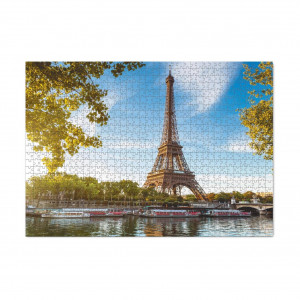 Puzzle - Turnul Eiffel (1000 piese) - Img 1