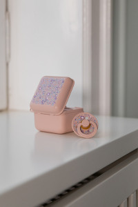 BIBS x LIBERTY - Cutie multifunctionala pentru depozitare suzete, Eloise Blush - Img 3