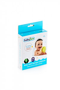 Burete natural pentru copii BabyJem (Culoare: Roz)