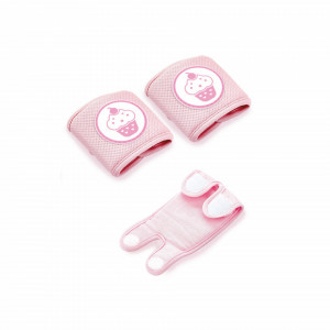 Genunchiere de protectie pentru bebelusi BabyJem Cupcake (Culoare: Roz)