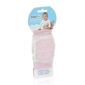 Genunchiere de protectie pentru copii BabyJem (Culoare: Roz)