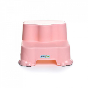 Inaltator cu doua trepte Step Stool BabyJem (Culoare: Gri)