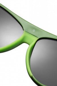 Ochelari de soare pentru copii MOKKI Click & Change, protectie UV, verde, 2-5 ani, set 2 perechi