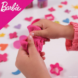 Plastilina cu sclipici - Barbie - Img 2