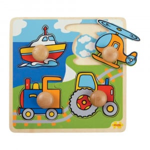 Primul meu puzzle - 4 mijloace de transport - Img 1