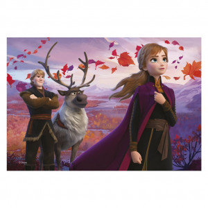 Puzzle 2 in 1 - Frozen II (2 x 77 piese) - Img 2