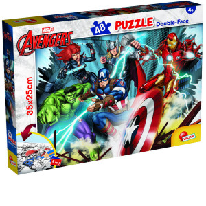 Puzzle de colorat - Avengers (48 de piese) - Img 1