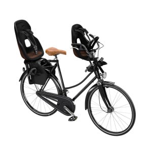 Scaun pentru copii, cu montare pe bicicleta in fata - Thule Yepp Nexxt 2 Mini Chocolate Brown - Img 6