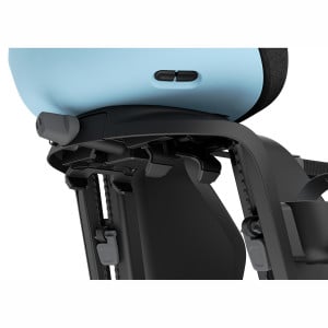 Scaun pentru copii, cu montare pe bicicleta in spate - Thule Yepp Nexxt 2 Maxi Rack mounted Aquamarine Blue - Img 4