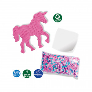 Set creativ Green Beedz – Margele de calcat Unicorn - Img 2