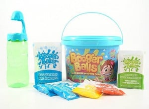 Set de joaca Furise Booger Balls Batalie cu baloane umplute cu slime 90 piese