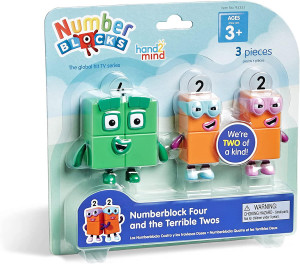 Set figurine Numberblocks - Patru & Teribilii Doi - Img 1