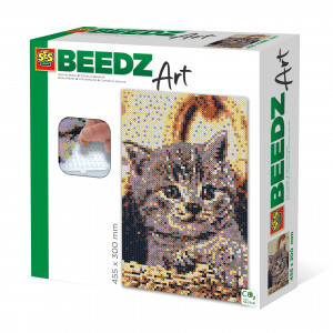 Set margele de calcat Beedz Art - Pisica - Img 1