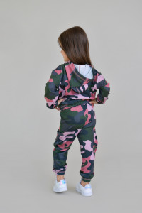 Trening fete army print Brumy F082 multicolor, 98 cm , 3 ani - Img 3