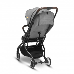 Carucior sport pliabil Skiddou Espoo+ Evening Shadow, ultracompact pentru calatorii, Gri inchis