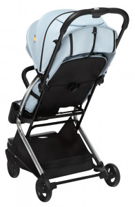 Carucior sport pliabil Skiddou Mikkeli Sky high, ultracompact pentru calatorii, Bleu