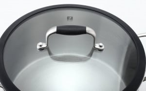 Cratita inox, cu capac, 22cm/4,1L - Zokura - Img 3