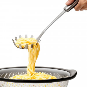 Lingura servire spaghetti 32,4 cm, inox - OXO - Img 2