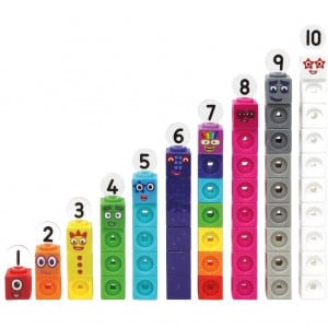 MathLink®Cubes Numberblocks in romana - Set de activitati de la 1 - 10 - Img 4