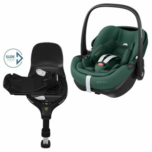 PK Scaun Auto I-Size Maxi-Cosi PEBBLE 360 PRO + Baza Auto FAMILYFIX 360 PRO - Img 1