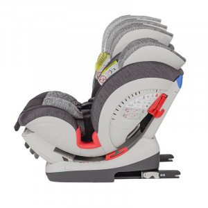 Scaun auto cu Isofix grupa 0-36 kg Coccolle Cressida Raven Gray - Img 4