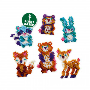 Set creativ Green Beedz – Margele de calcat Animale din padure - Img 4