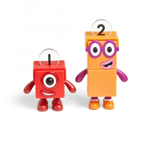 Set figurine Numberblocks - Aventuri pe bicicleta cu Unu & Doi - Img 3