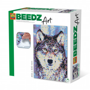 Set margele de calcat Beedz art - Lup - Img 1