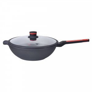 Tigaie wok aluminiu, 32 cm/5 l Noble - Zokura - Img 1