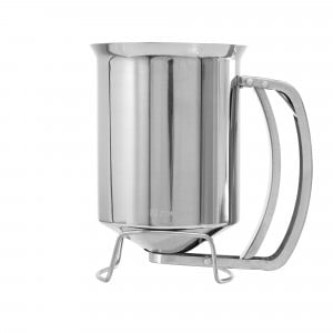 Dozator pentru sos si aluat, inox, 900ml - Zokura - Img 1